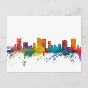 Carte Postale Fort Worth Texas Skyline