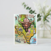 Carte Postale Fort Worth TX (Debout devant)