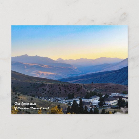 Carte postale Fort Yellowstone (Devant)