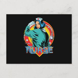 Carte Postale Forte infirmière