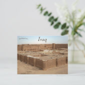 Carte Postale Forteresse d'Al-Ukhaidir en Irak (Debout devant)