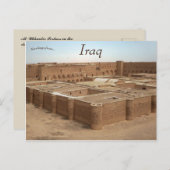 Carte Postale Forteresse d'Al-Ukhaidir en Irak (Devant / Derrière)