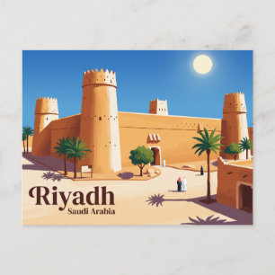 Carte Postale Forteresse de Masmak en Arabie Saoudite