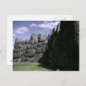 Carte Postale Forteresse Sacsahuman Incan (Devant / Derrière)