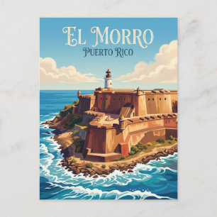 Carte Postale Forteresse San Felipe del Morro Porto Rico