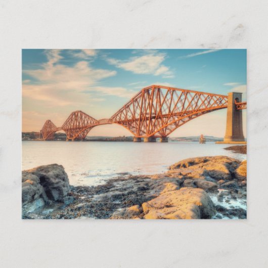 Carte Postale Forth Bridge à Sunset (Devant)