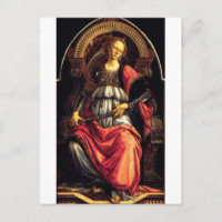 Carte postale Fortitude de Botticelli