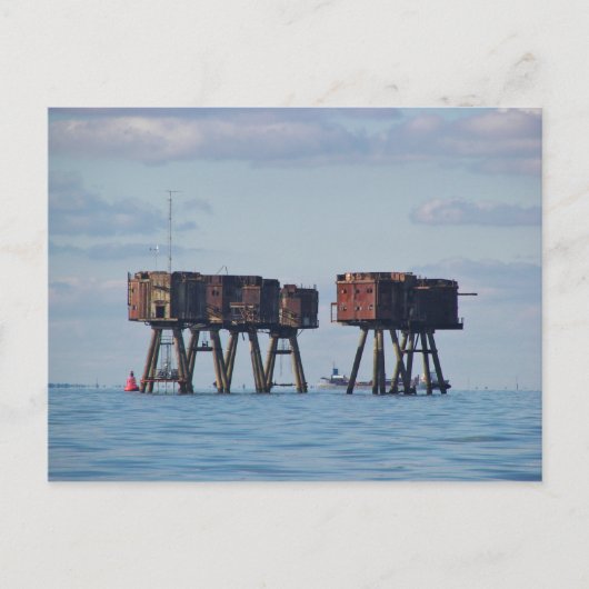 Carte Postale Forts Dans L'Estuaire De La Tamise (Devant)