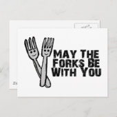 Carte Postale Forts Soyez Avec Vous (Devant / Derrière)