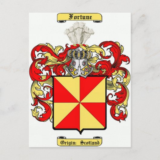 Carte Postale Fortune (Devant)