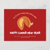Carte Postale Fortune Cookie Chinese Lunar New Year Design (Devant)