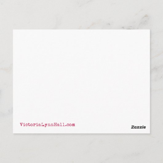 Carte Postale Fortune créative (Dos)