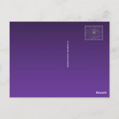 Carte postale Fortune personnalisable (Dos)