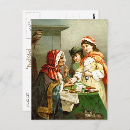 Carte Postale Fortune Teller (Devant / Derrière)