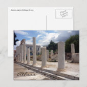 Carte Postale forum de colonnes (Devant / Derrière)