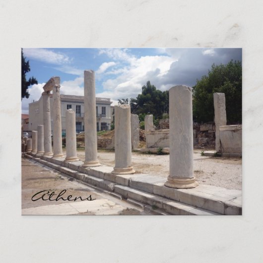 Carte Postale forum de colonnes (Devant)