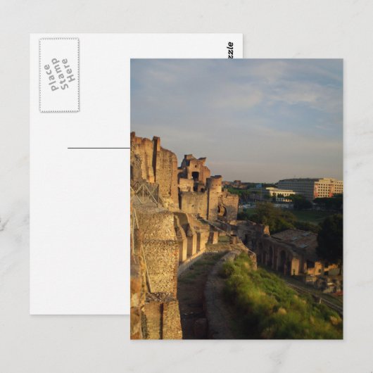 Carte Postale Forum romain (Devant / Derrière)