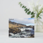 Carte Postale Fossálar, Islande du Sud (Debout devant)