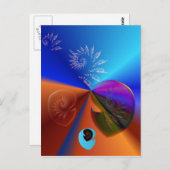 Carte Postale fossiles célestes (Devant / Derrière)