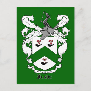 Carte postale Foster Family Crest