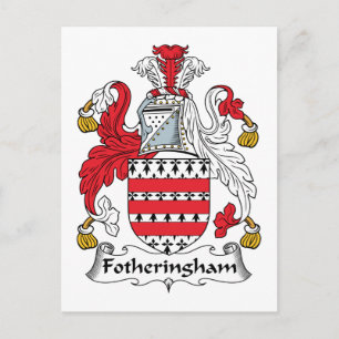 Carte Postale Fotheringham Family Crest