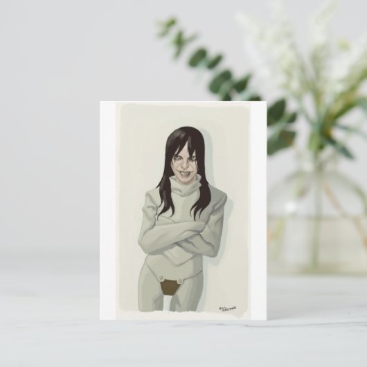 Carte Postale fou (Debout devant)