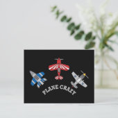 Carte Postale Fou d'avion (Debout devant)