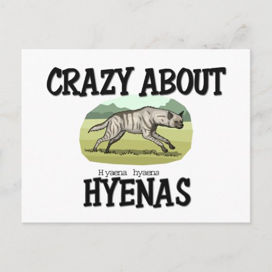 Carte Postale Fou de Hyenas (Devant)