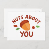 Carte Postale Fou de toi (Devant / Derrière)