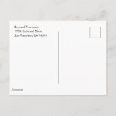 Carte Postale Foudroyants* | Délinquants jetables (Dos)