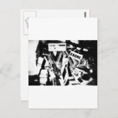 Carte Postale Fouilleurs de caisses (Devant / Derrière)