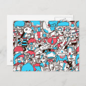 Carte Postale Foule 1 (Devant / Derrière)