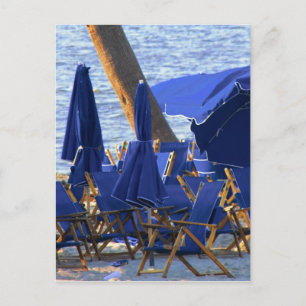 Carte Postale Foule de la plage par Leslie Peppers