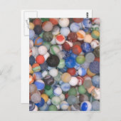 Carte Postale Found at the Beach Marbles (Devant / Derrière)