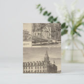 Carte Postale Fountain Spring House & Lain résidence (Debout devant)