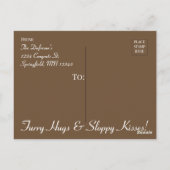 Carte Postale Four Baby "New Pet" Faire-part (Dos)