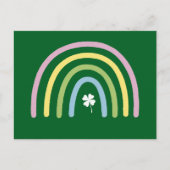 Carte Postale Four Leaf Clover Rainbow St Patrick's Day (Devant)