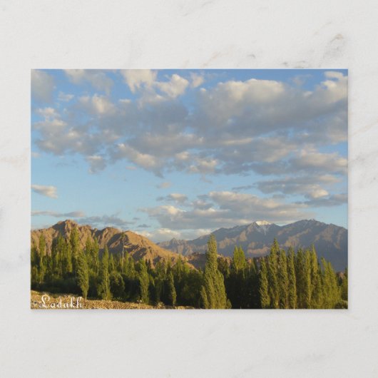 Carte Postale Fourche, Ladakh, Inde (Devant)