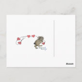 Carte Postale Fourgon de la Saint-Valentin (Dos)