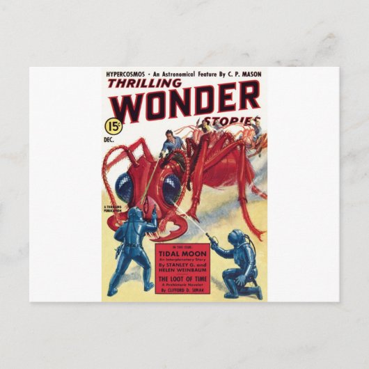 Carte Postale Fourmi rouge géante (Devant)