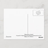 Carte Postale Fournisseur de pastèque (Dos)