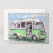 Carte Postale Fournisseur Icecream (Devant / Derrière)