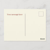 Carte Postale Fournisseurs de hotdog cool ajouter un message (Dos)