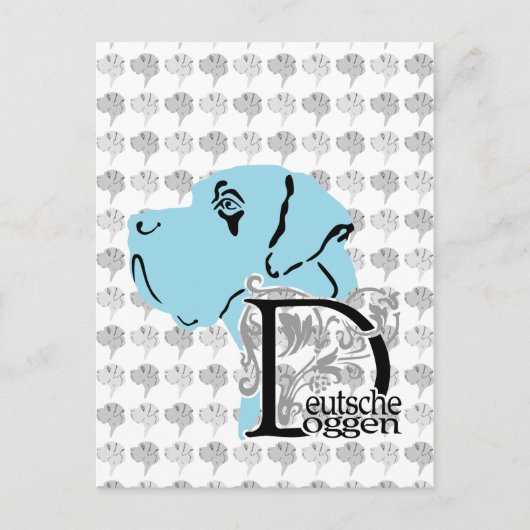 Carte Postale Fournitures de bureau pour chiens (Devant)