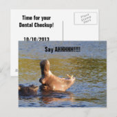 Carte Postale Fournitures d'entreprise Rappel de rendez-vous den (Devant / Derrière)