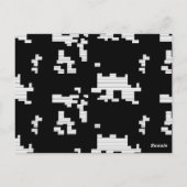 Carte Postale Fournitures scolaires | Essentiels pour étudiants (Dos)