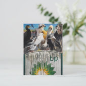 Carte Postale Fowl Language Oil Disaster Art (Debout devant)