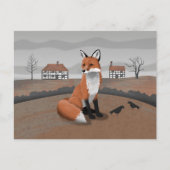 Carte Postale Fox (Devant)