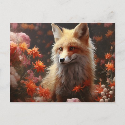 Carte Postale Fox  (Devant)