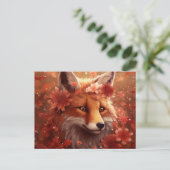Carte Postale Fox  (Debout devant)